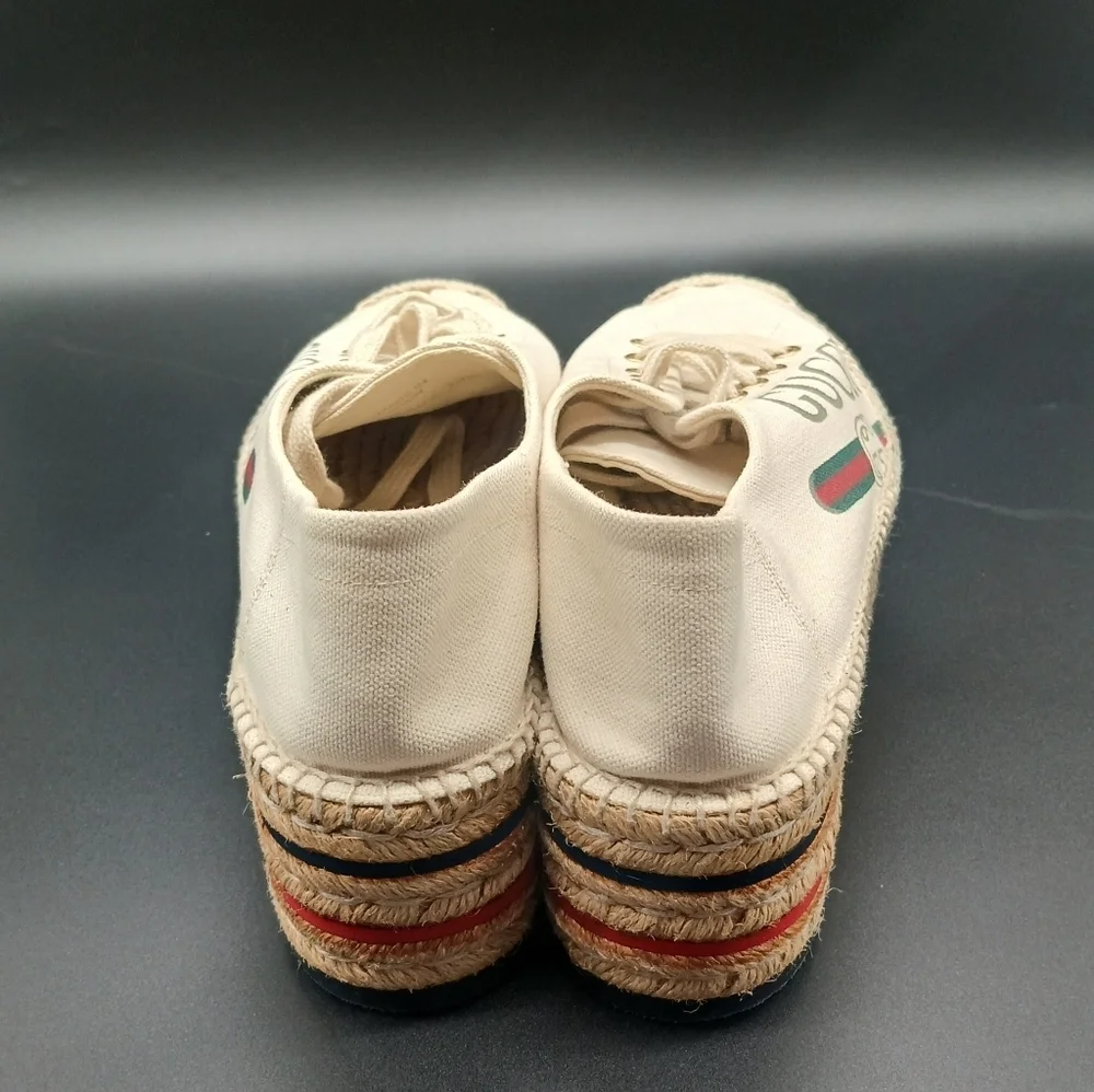 Gucci Lilibeth Cloth Espadrilles​​​